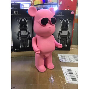 Wireless Bear Speaker Bluetooth B3• Portable Subwoofer•Pink• New